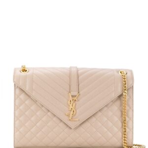 Saint Laurent Envelope quilted shoulder bag