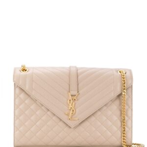 Saint Laurent Envelope quilted shoulder bag