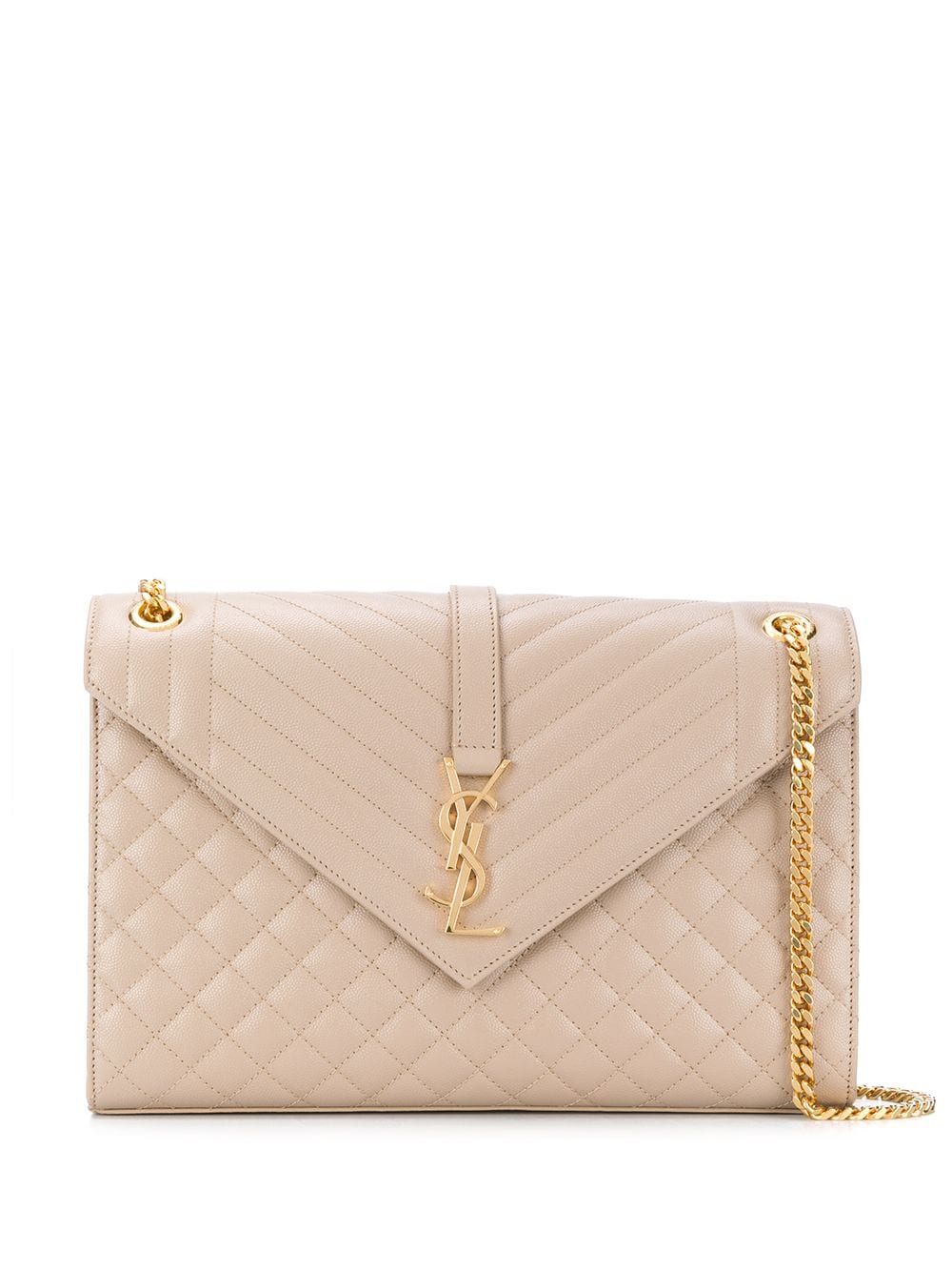 Saint Laurent Envelope quilted shoulder bag