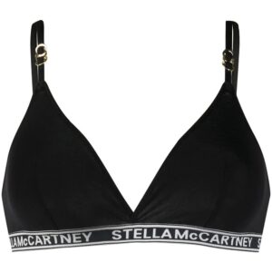 Stella McCartney  jacquard logo triangle bra