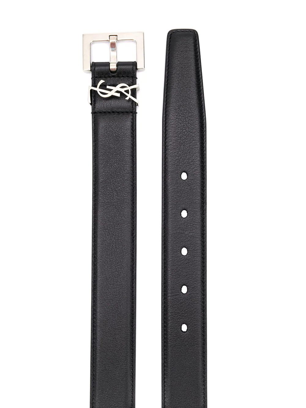 Saint Laurent Monogram square-buckle belt - Image 2