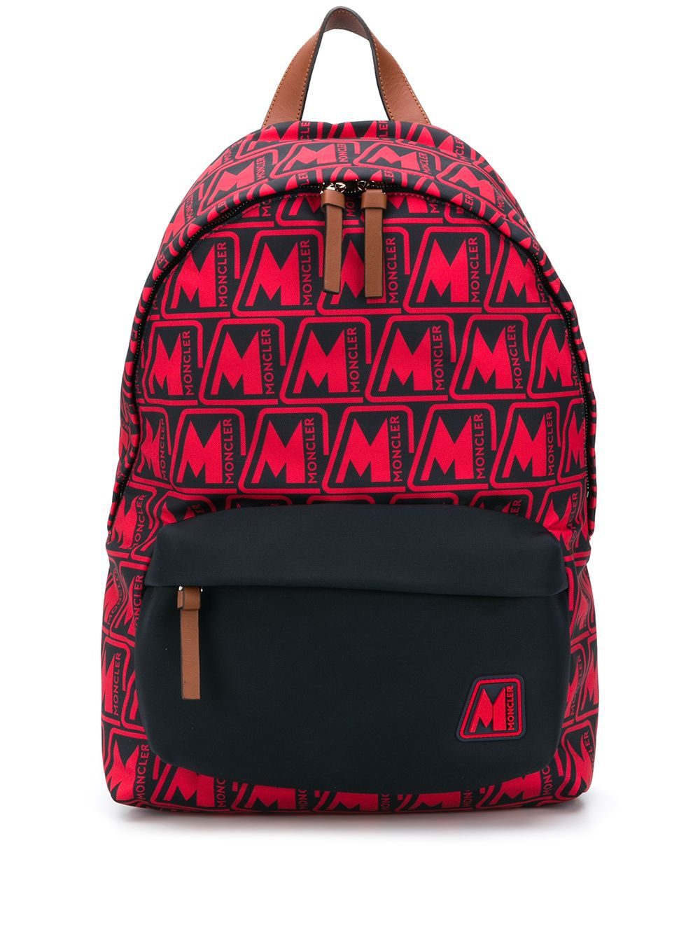 Moncler Pierrick all-over logo backpack