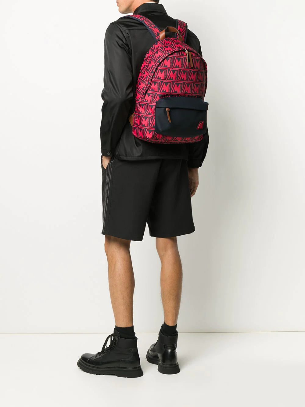 Moncler Pierrick all-over logo backpack - Image 2