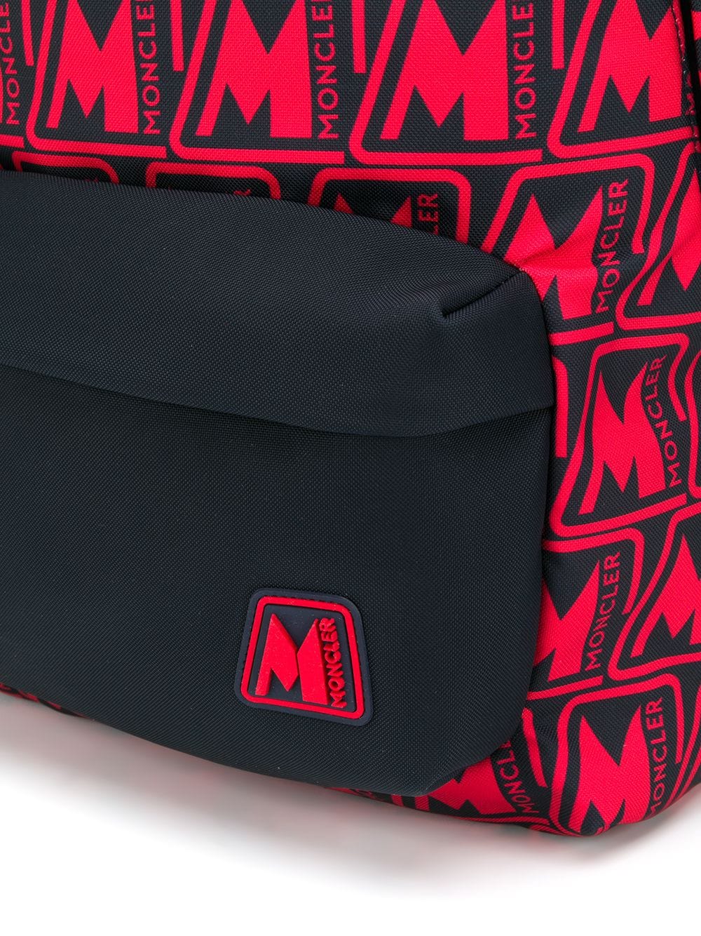 Moncler Pierrick all-over logo backpack - Image 4