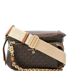 Michael Michael Kors  Slater monogram-print crossbody bag