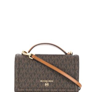 Michael Michael Kors  Jet Set monogram-print satchel
