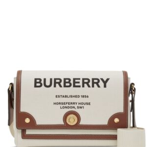 Burberry Horseferry print canvas note shoulder bag