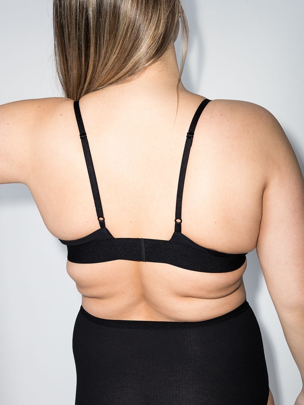 Baserange ribbed triangle bra - Image 3