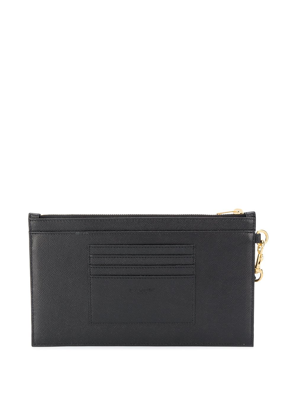 Saint Laurent monogram chain quilted clutch - Image 2
