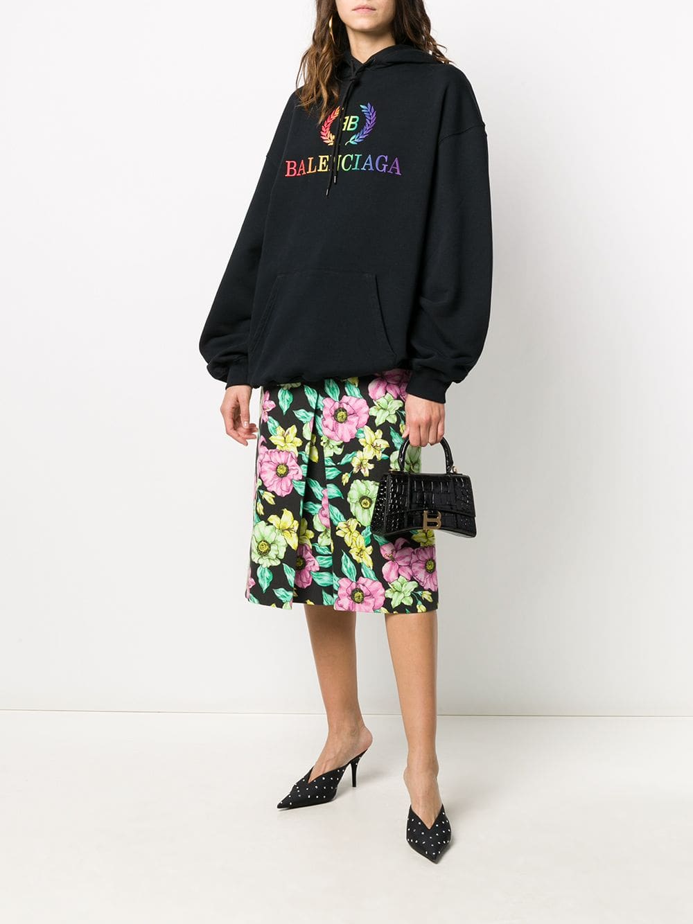 Balenciaga Hourglass XS top-handle bag - Image 2