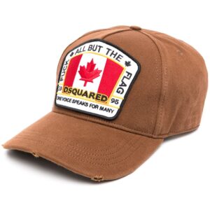DSQUARED2 appliqued baseball cap