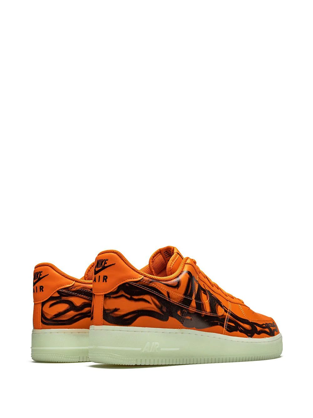 Nike Air Force 1 Low "Orange Skeleton" sneakers - Image 3