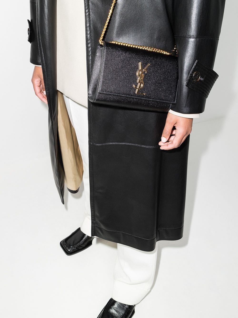 Saint Laurent small Kate leather shoulder bag - Image 2