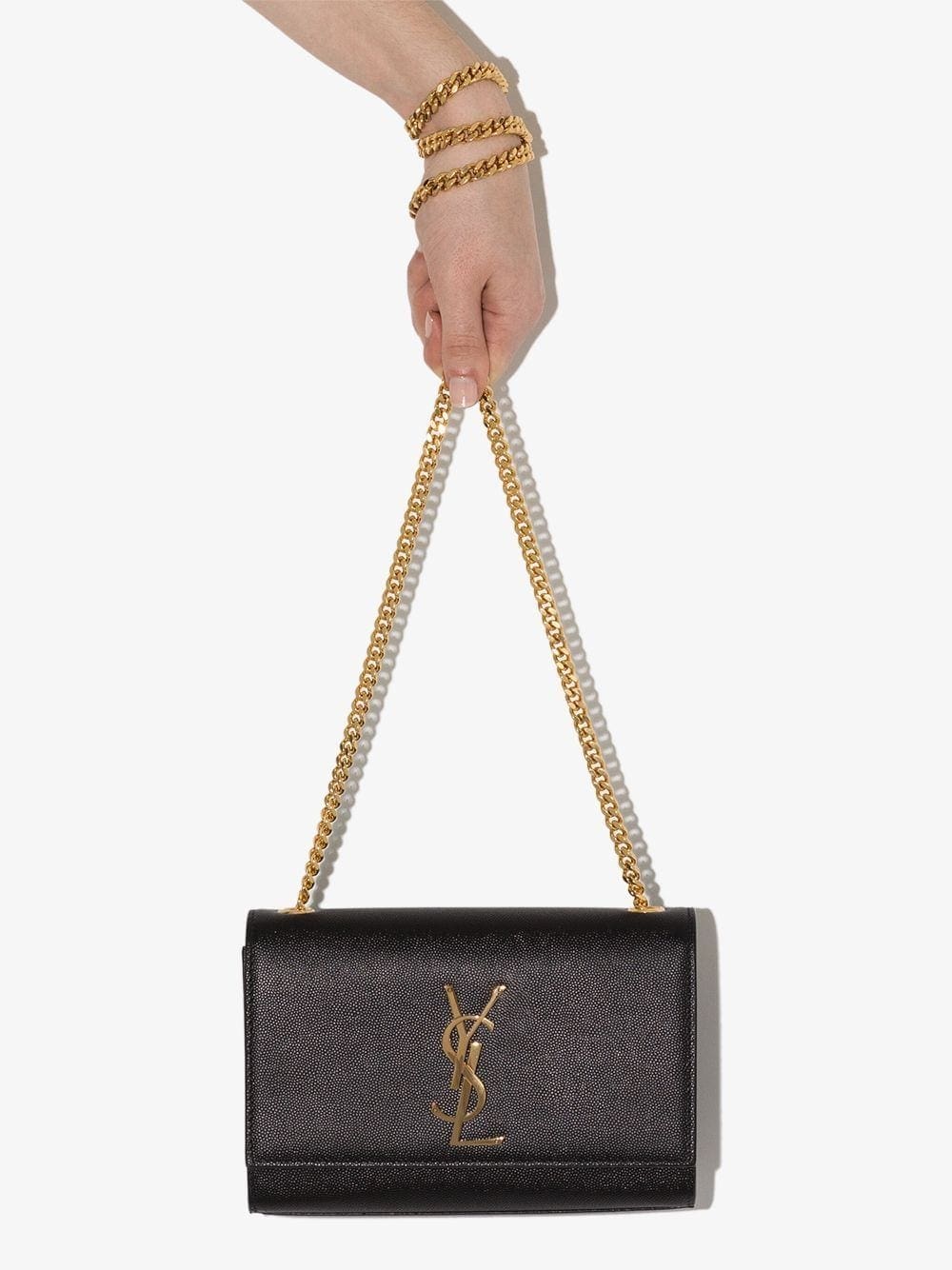 Saint Laurent small Kate leather shoulder bag - Image 4