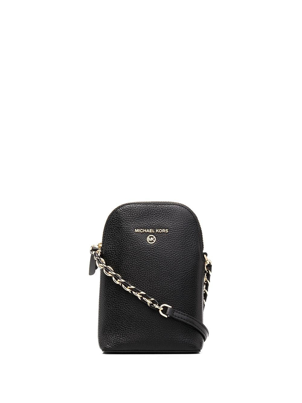 Michael Michael Kors leather shoulder bag with chain-link strap