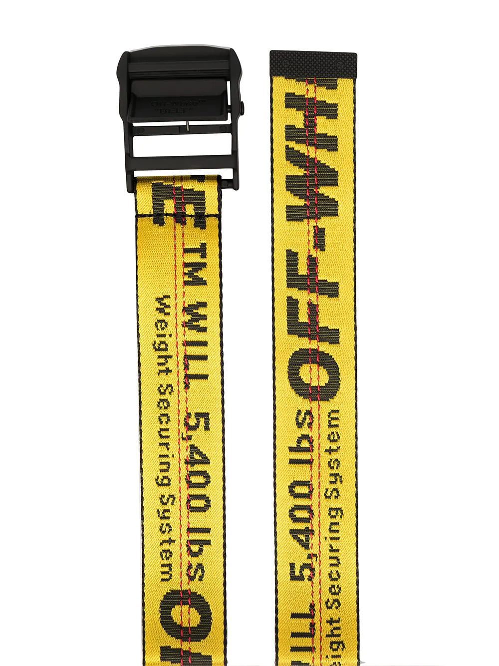 Off-White logo-tape adjustable-fit belt - Image 2