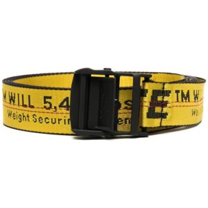 Off-White  logo-tape adjustable-fit belt