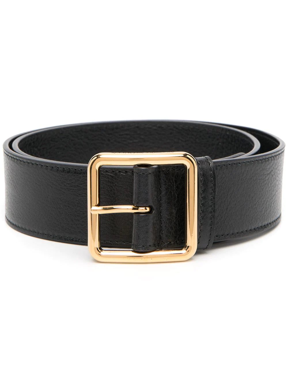 Alexander McQueen buckle-fastening leather belt
