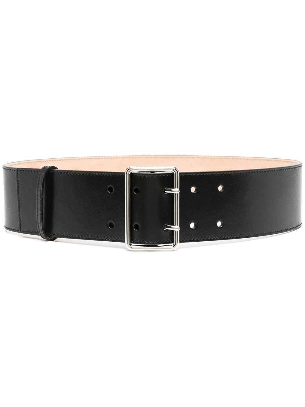 Alexander McQueen wide military belt
