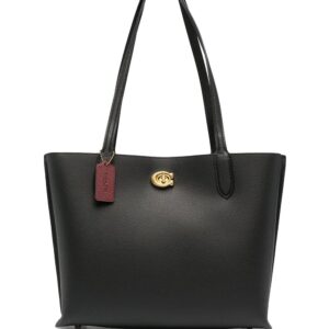 Coach oversized leather tote bag