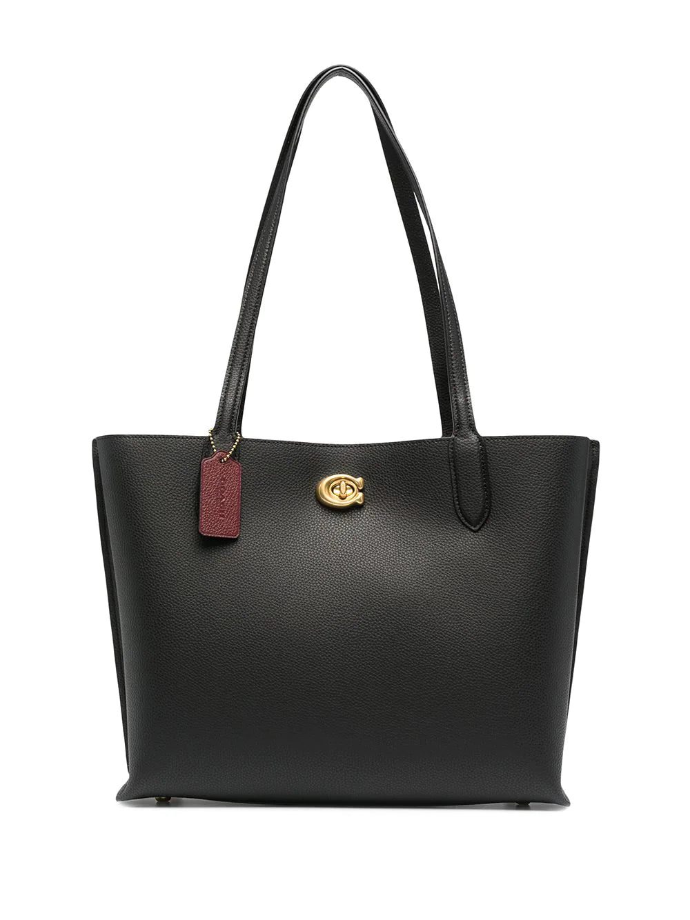 Coach oversized leather tote bag