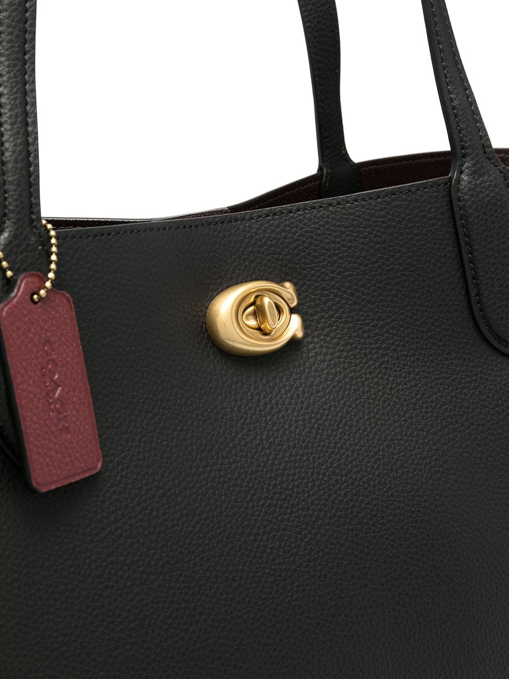 Coach oversized leather tote bag - Image 4