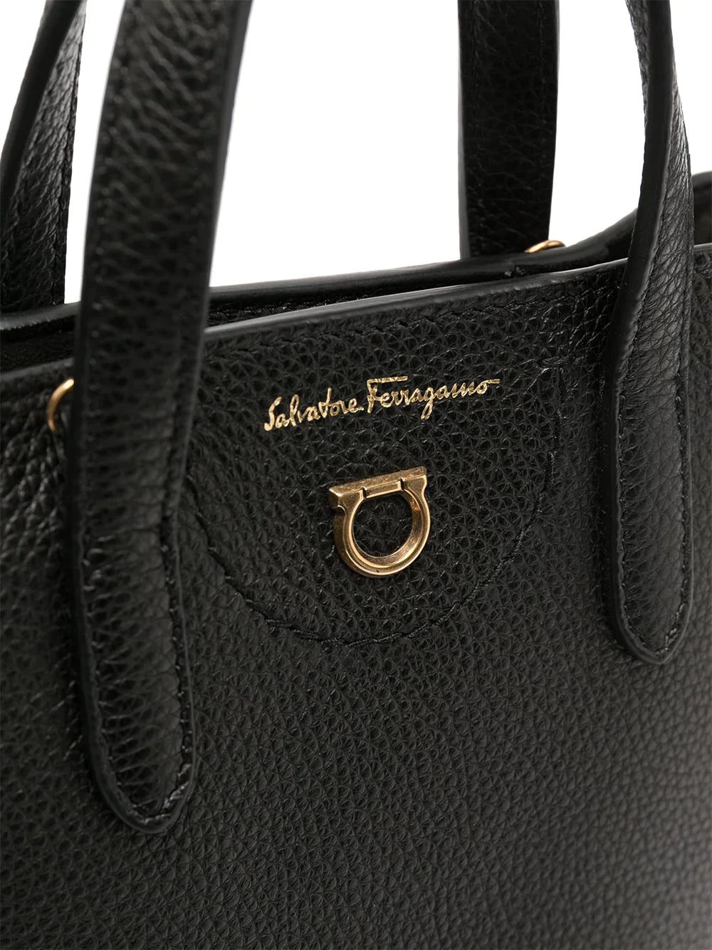 Ferragamo mini leather tote bag - Image 4