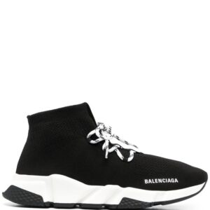 Balenciaga Speed lace-up knitted sneakers