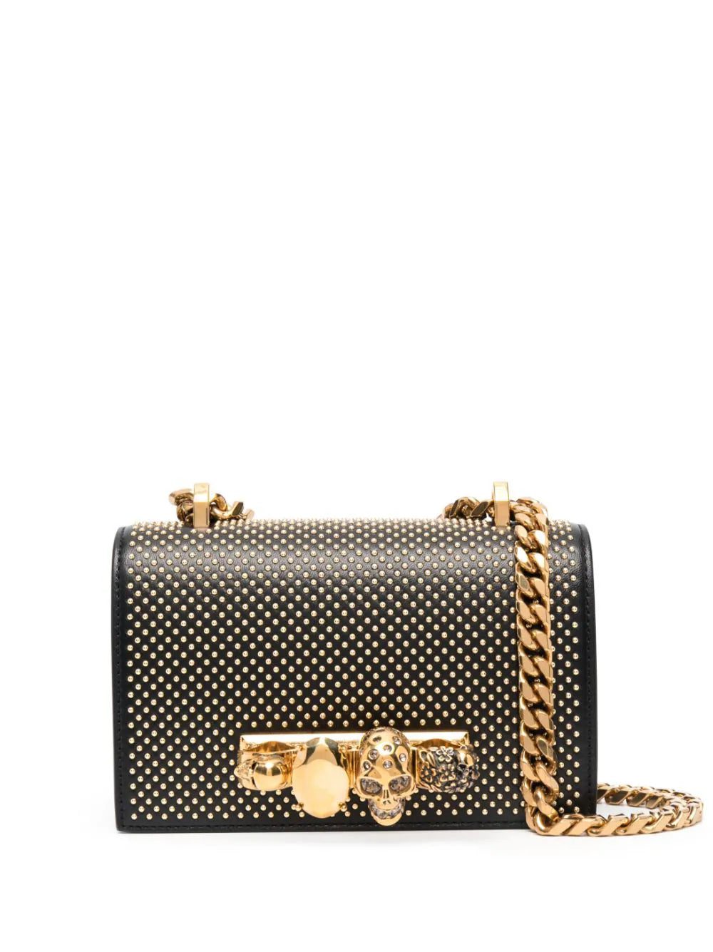 Alexander McQueen mini jewelled satchel