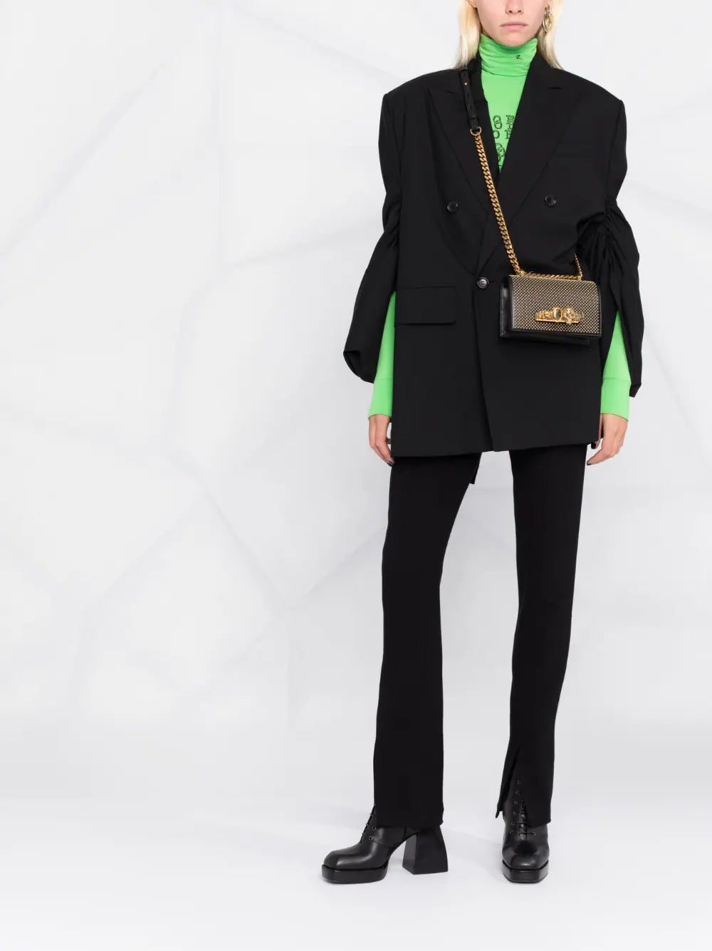 Alexander McQueen mini jewelled satchel - Image 2