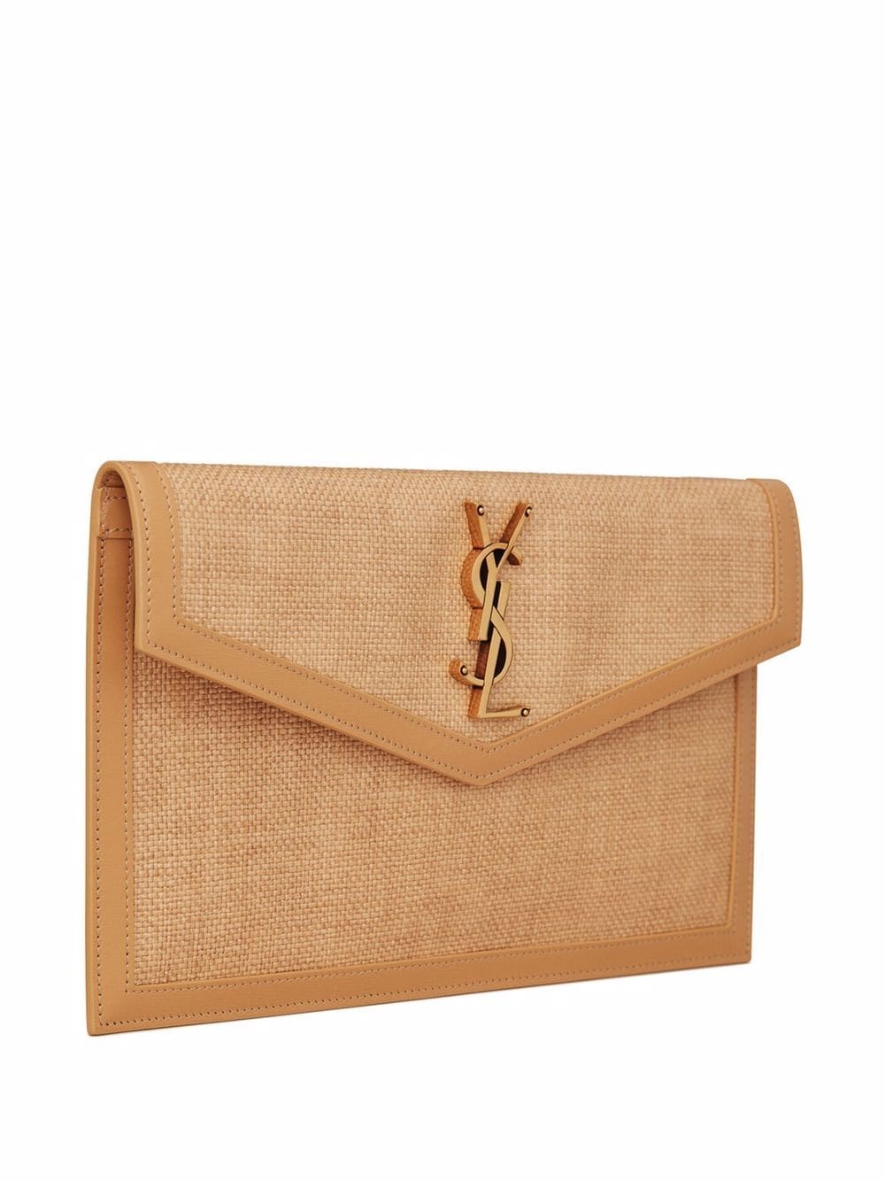 Saint Laurent Uptown canvas clutch bag - Image 3