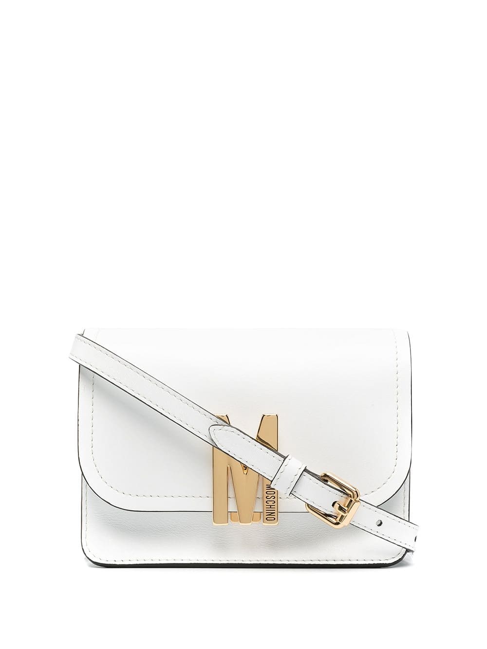 Moschino M-logo crossbody bag