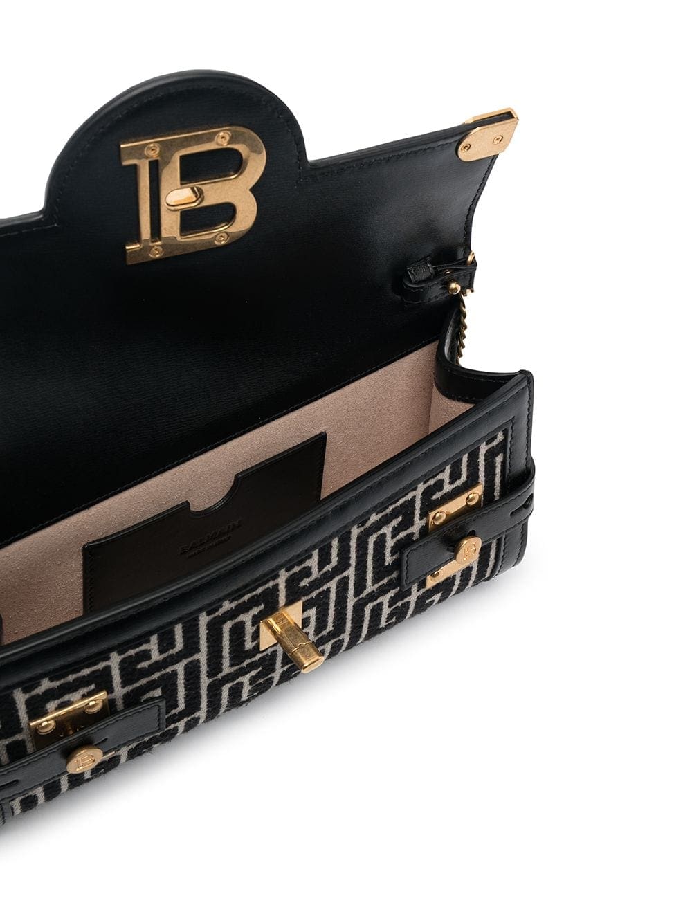 Balmain B-Buzz 23 monogram jacquard clutch bag - Image 5