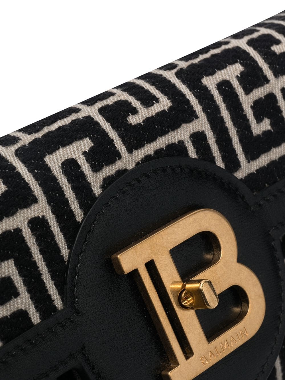 Balmain B-Buzz 23 monogram jacquard clutch bag - Image 4