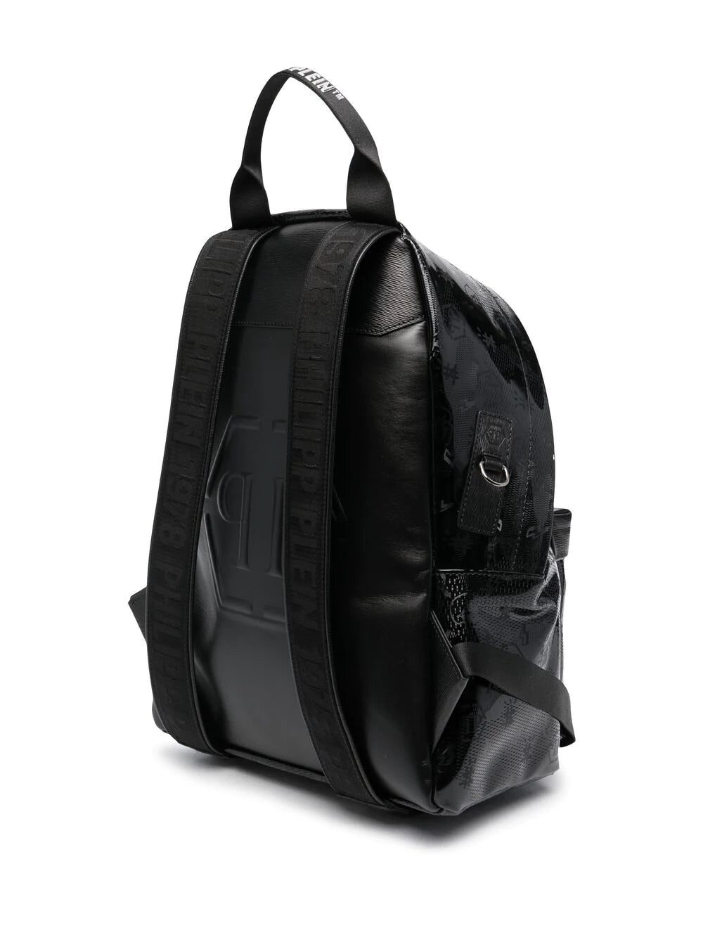 Phillip plein logo-monogram backpack - Image 3