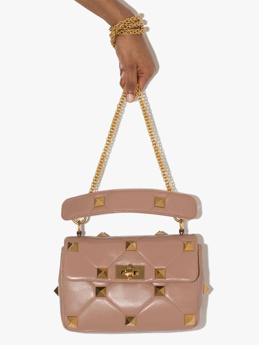 Valentino Garavani medium Roman Stud shoulder bag - Image 4