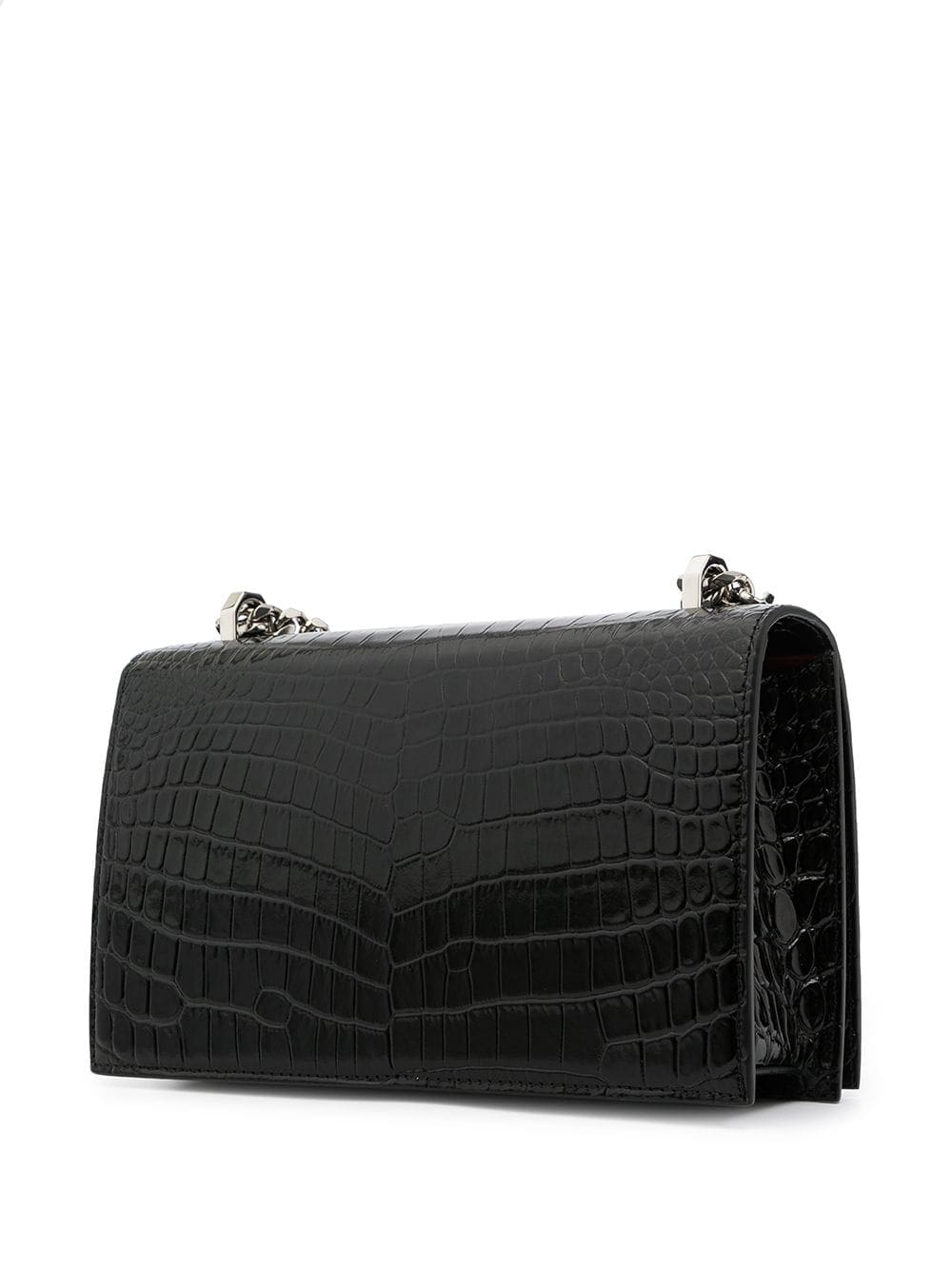 Alexander McQueen Jewelled crocodile effect bag - Image 3
