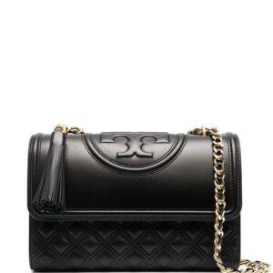 Tory Burch Fleming convertible leather shoulder bag