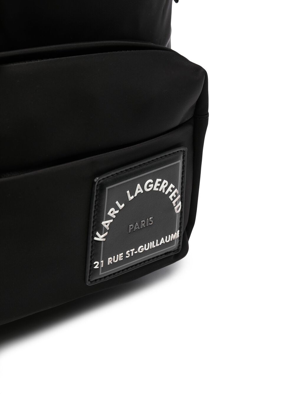 Karl Lagerfeld logo patch backpack - Image 4