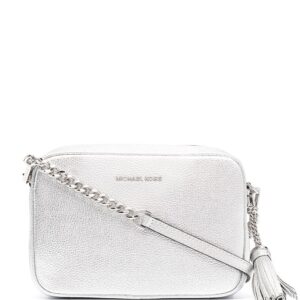 Michael Michael Kors  metallic leather cross body bag