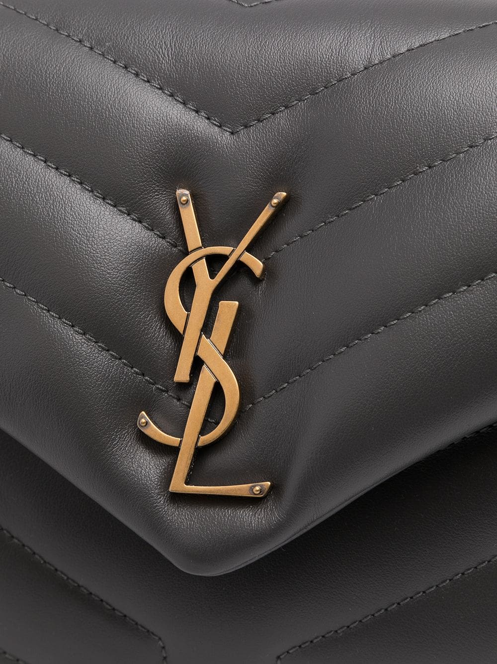 Saint Laurent Loulou logo-plaque shoulder bag - Image 4