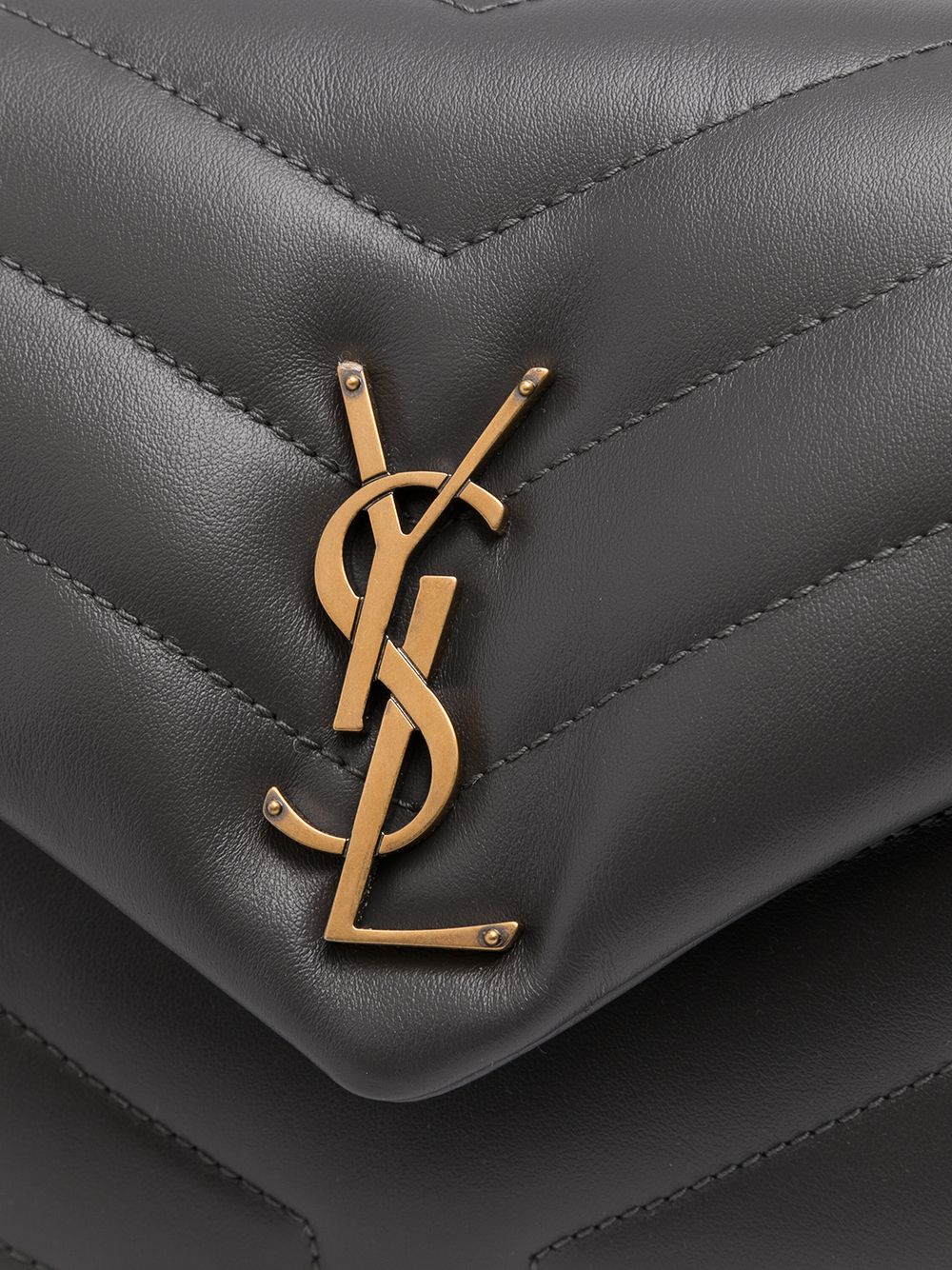 Saint Laurent Loulou logo-plaque shoulder bag - Image 4