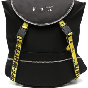 Off-white Industrial logo print backpack