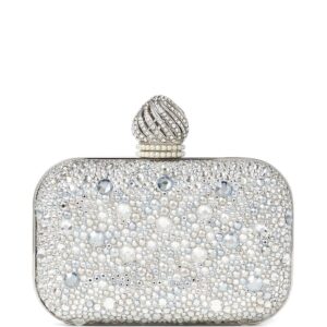 Jimmy Choo micro Cloud clutch bag