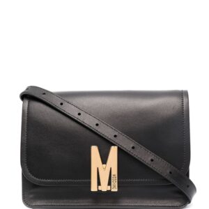 Moschino logo-plaque shoulder bag