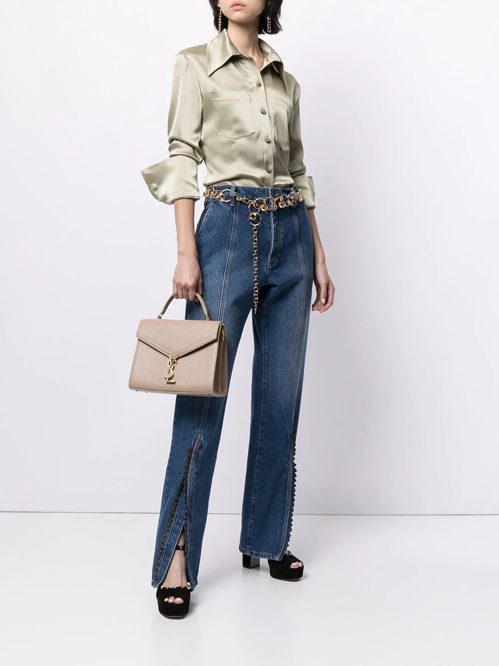 Saint Laurent medium Cassandra top-handle bag - Image 2