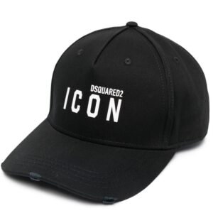 DSQUARED2 logo-print six-panel cap