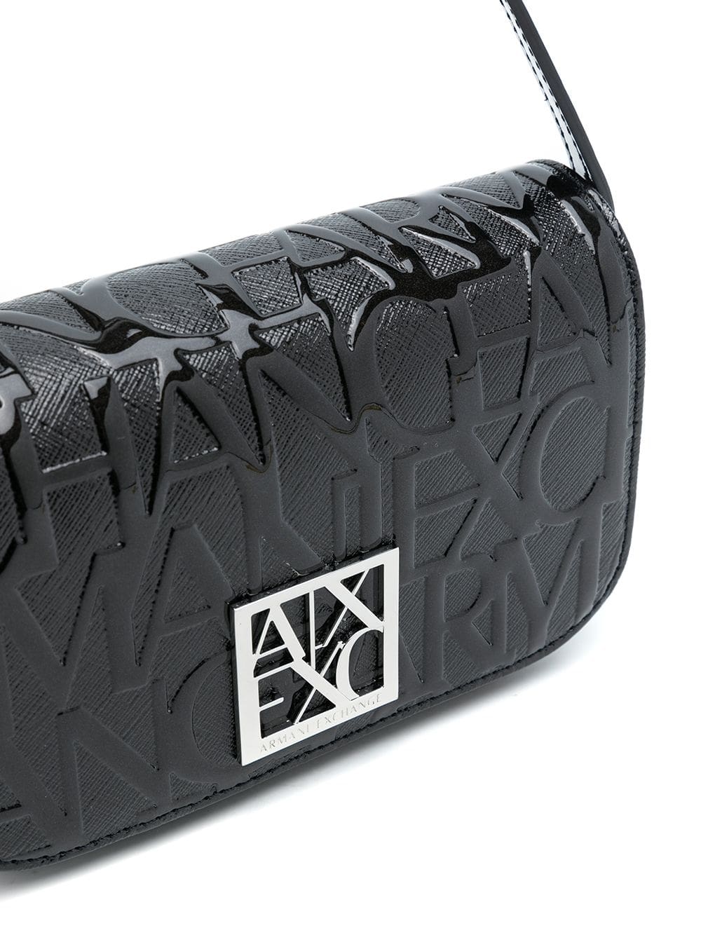 Armani Exchange embossed logo crossbody bag - Image 4
