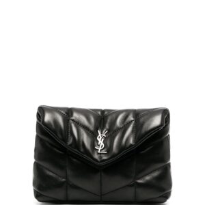 Saint Laurent small Loulou Puffer clutch