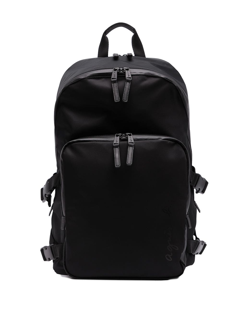 agnès b. zip-fastening backpack